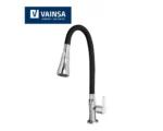 LLAVE PARA LAVADERO AL MUEBLE C/PICO FLEXIBLE NEGRO MAUI - VAINSA