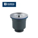 DESAGUE DE LAVADERO CON CANASTILLA - VAINSA