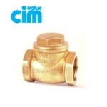 CIM80 - CHECK SWING METAL  4" VÁLV. CHECK SWING CON ASIENTO METAL (NO RETORNO)	- CIMVAL