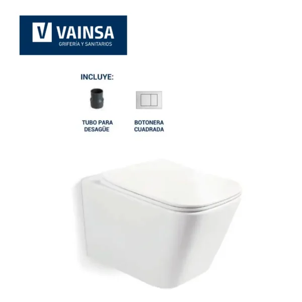 TAZA SUSPENDIDA SQUARE CON ESTRUCTURA - VAINSA