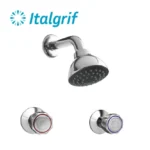 MEZCLADORA PARA DUCHA CON SALIDA BARÚ - ITALGRIF