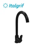 MONOCOMANDO PARA LAVADERO AL MUEBLE NEGRO MATTE - ITALGRIF