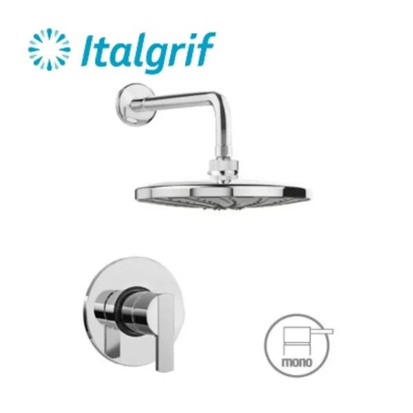 MONOCOMANDO PARA DUCHA CON SALIDA ESPAÑOLA LIGHT - ITALGRIF