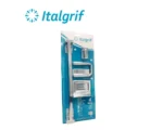 KIT DE ACCESORIOS PUNTA SAL CROMADO - ITALGRIF