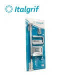 KIT DE ACCESORIOS PUNTA SAL CROMADO - ITALGRIF