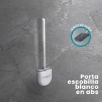 CEPILLO PARA INODORO CON SOPORTE - ITALGRIF - Imagen 2
