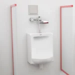 FLUXOMETRO ELECTRONICO DE CORRIENTE PARA MINGITORIO DE 0.5L - HELVEX - Imagen 2