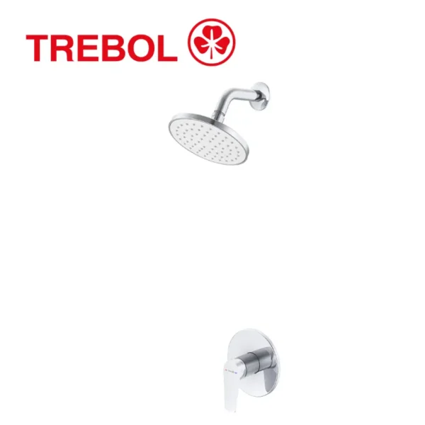 DUCHA CIRCULAR DE SALIDA 6" EROS - TREBOL