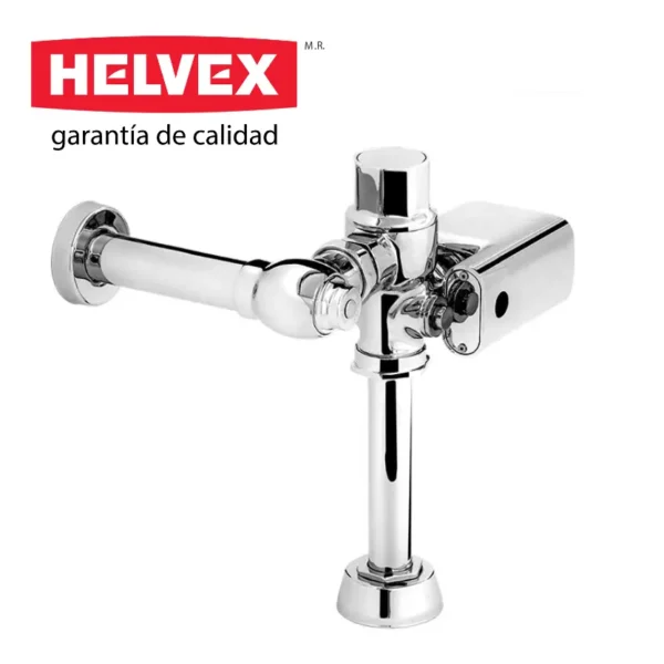 FLUXOMETRO ELECTRONICO DE BATERIAS PARA INODORO DE 3.5L. - HELVEX