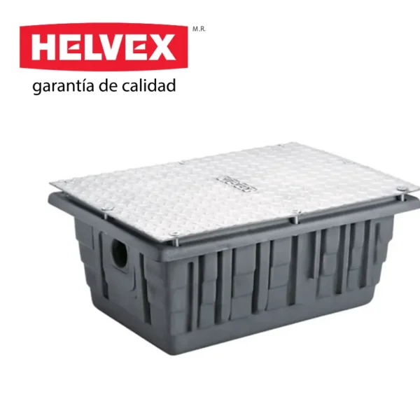 INTERCEPTOR DE GRASA DE POLETILENO DE 18Kg - HELVEX