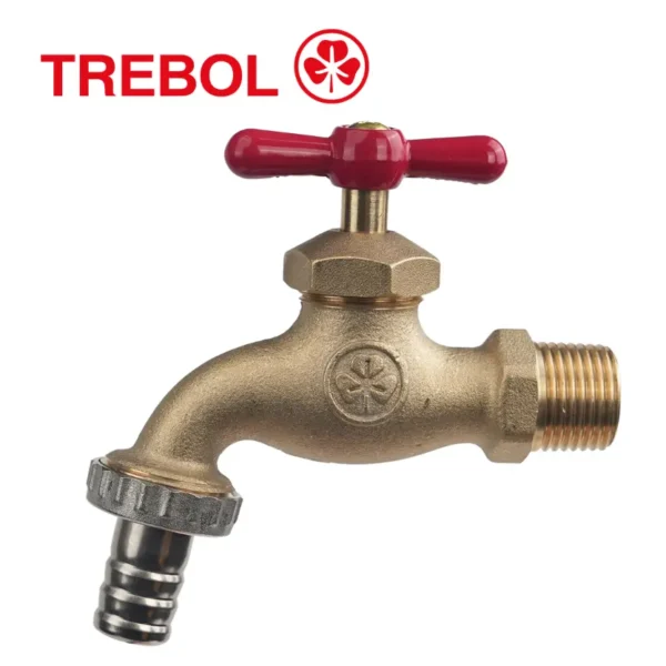 LLAVE JARDÍN LLAVE 1/2” CONEXIÓN 3/4” - TREBOL