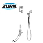 GRÍFERIA CONTROL DE PIE PARA LAVADERO CON DUCHA TELEFONO - ZURN
